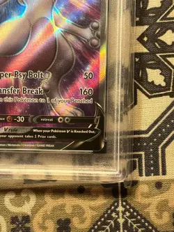 2022 Pokemon Go ETB Full Art MEWTWO V Black Star Promo #SWSH229 PSA 10 GEM MINT - Image 3