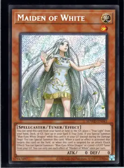 Maiden of White (Secret Rare) Secret Rare Unlimited SDWD-EN041 NM - Image 1