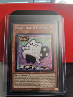 Yu-Gi-Oh! Marshmao Yummy Secret Rare DOOD-EN024 1st Edition Near Mint - Image 1