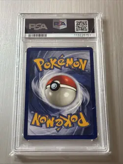 1999 Pokemon TCG Nidoking Base Set Holo Card 11/102 Rare Grade Of PSA 1 - Image 3