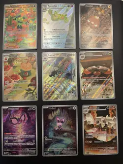 Pokemon TCG Illustration Rare Lot of 18 Cards - Various S&V Sets - Image 3
