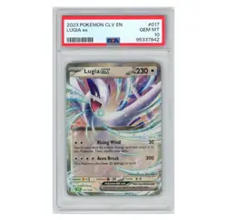 2023 Pokemon CLV-Trading Card Game Classic Lugia EX #017 PSA 10 - Image 1