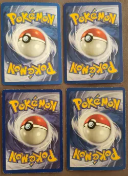 Pokemon Cards Lot Of 4. Holo Rare Clefairy, Clefable, Scyther, Vaporeon - Image 2