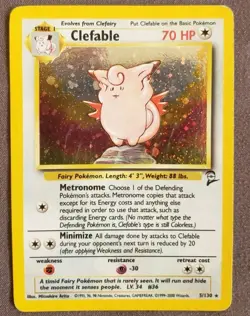 Pokemon Cards Lot Of 4. Holo Rare Clefairy, Clefable, Scyther, Vaporeon - Image 5