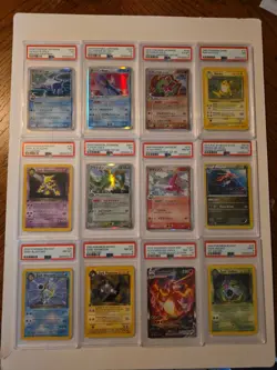 Lot Of 14 PSA Pokemon Cards - Image 1