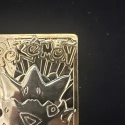 2x 1999 Burger King Togepi Pokemon Gold Card With Certificate 23k Plated - Image 4