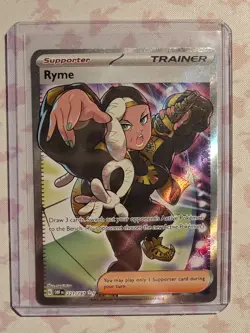 Ryme 221/197 NM - OBFen Obsidian Flames Full Art Ultra Rare Card Pokemon TCG - Image 1