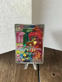 Pokemon TCG Sawsbuck Illustration Rare Card 166/162 SV05 Temporal Forces - Image 1