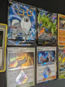 Lot of 12 mid era, vintage, XY Sun and moon Pokemon Cards collection MP -DAMAGED - Image 4