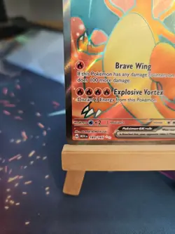 Pokemon TCG Charizard EX Holo Ultra Rare Card 183/165 SV 151 NM - Image 5