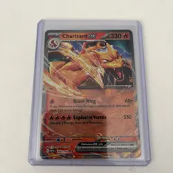 Pokemon TGC EX 8 Card Lot. Charizard. Alakazam. Great Tusk. - Image 2