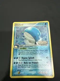 Pokemon - Wailord - Legend Maker - Holo Eng NM - Stamped Card 14/92 - No Shining - Image 2