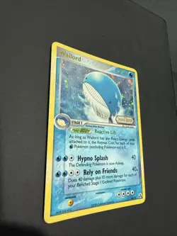 Pokemon - Wailord - Legend Maker - Holo Eng NM - Stamped Card 14/92 - No Shining - Image 4