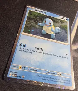 Squirtle - (Cosmos Holo) 048 SV: Scarlet & Violet Promo Cards Holo Promo Pokemo - Image 2