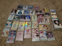 Weiss Schwarz Rose Gushing Over Magical Girls SR + OFR Rarity Card Lot (w/ Bulk) - Image 1