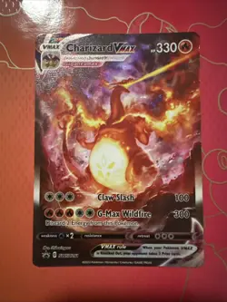 Pokemon TCG Charizard VMAX SWSH261 Sword & Shield Promo Holo Card NM/M Condition - Image 1