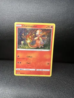 Charmander SWSH092 Sword & Shield Black Star Promo Pokemon Card Holo - Image 1