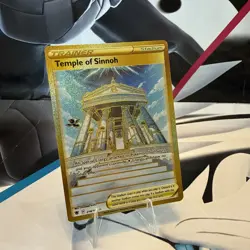 Pokemon Astral Radiance Temple of Sinnoh Gold Holo Secret Rare Card #214/189 - Image 1