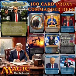 Donald Trump - Digital Altered 140+ Card Commander Deck Magic The Gathering mtg - Image 1