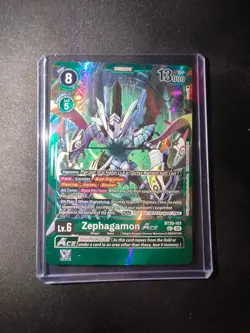 Digimon Card Zephagamon Ace BT20-101 Secret Rare Special Booster 2.5 - Image 1