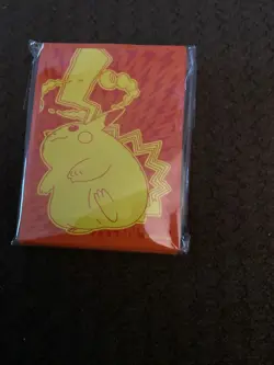 Pokemon Card Sleeves Vivid Voltage ETB 65 Count Sealed Pikachu VMax - Image 1