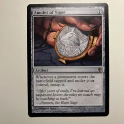 Amulet of Vigor - NM - Worldwake WWK - Magic The Gathering MTG - Image 1