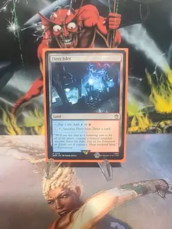 NM Fiery Islet, MTG, Doctor Who, Magic the Gathering, 278 - Image 1