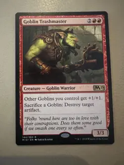 MTG - Goblin Trashmaster - Core Set 2019 - NM - Image 1