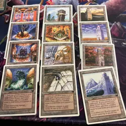 Urza's Land Set MTG Urza Tron, Power Plant, Mine, Tower ALL ARTS NM Magic - Image 1