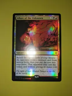 FOIL Allure of the Unknown x1 Theros: Beyond Death 1x Magic the Gathering MTG - Image 1