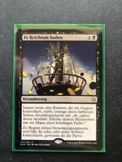 Revel in Riches Ixalan Regular GERMAN LANGUAGE NM MTG Magic the Gathering - Image 1
