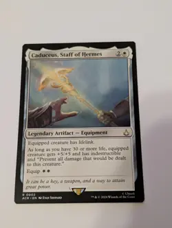 Caduceus, Staff of Hermes #2 (NM) Assassin's Creed ACR Magic MTG - Image 1