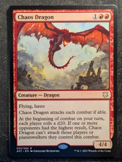 Chaos Dragon - Commander: AITFR (MTG) - Image 1