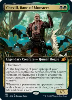 1x Chevill, Bane of Monsters ~ Extended Art NM-Mint, Japanese Ikoria: Lair of Be - Image 1