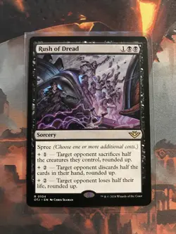 MTG Rush of Dread Outlaws of Thunder Junction OTJ BIG 0104 NM - Image 1