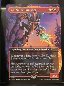 Zo-Zu the Punisher # 26 MTG SLD Secret Lair Countdown Kit 2025 NM - Image 1