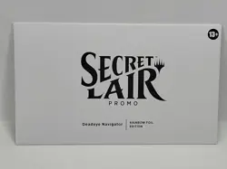 ?Magic The Gathering MTG Secret Lair Deadeye Navigator Foil Promo Sealed ??? - Image 1