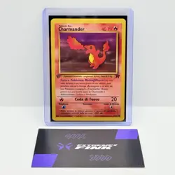 CARTA POKEMON CHARMANDER 50/82 - ITA - 1 EDIZIONE TEAM ROCKET - NEAR MINT - Image 1