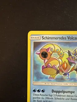 Schimmerndes Volcanion 27/73 Holo Full Art Pokemon Shining Legends SLG NM German - Image 5
