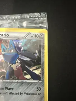 Lucario 63/124 Cosmos Holo XY Pokemon Sealed Knockout Collection Promo - Image 5