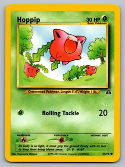 Pokemon TCG Neo Discovery Hoppip #55 - Image 1