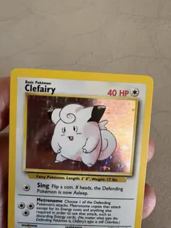 Clefairy Base Set Holo Rare 5/102 Pokemon TCG NM Free Postage - Image 4