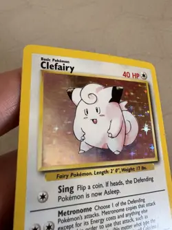 Clefairy Base Set Holo Rare 5/102 Pokemon TCG NM Free Postage - Image 5