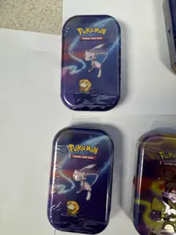 Pokemon Kanto Power Mini Tin SealedLot Of 4 Charizard, Pikachu, Mew/psyduck - Image 4