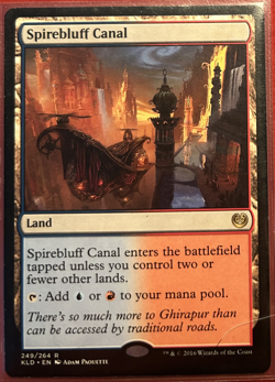 Magic: The Gathering Cards | Spirebluff Canal #249 Kaladesh - NM - Image 1