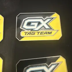 9x 2019 Pokemon Sun & Moon GX Tag Team Metal Marker Badge Rare Limited Edition - Image 4