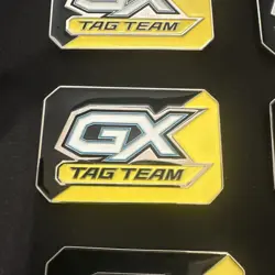 9x 2019 Pokemon Sun & Moon GX Tag Team Metal Marker Badge Rare Limited Edition - Image 5