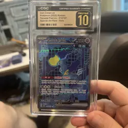 Pokemon TCG IRON CROWN EX Special Art Rare Holo Kore Terastal Fest CGC PRISTINE - Image 1