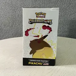 Pokemon Celebrations Premium Figure Collection Pikachu VMAX 25th Anniversary New 820650809408 - Image 5
