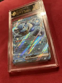 Pokemon TCG Blastoise EX 009/165 151 Japanese grade 10 Get Graded slab - Image 5